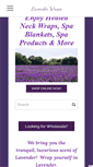 Mobile Screenshot of lavenderwraps.com